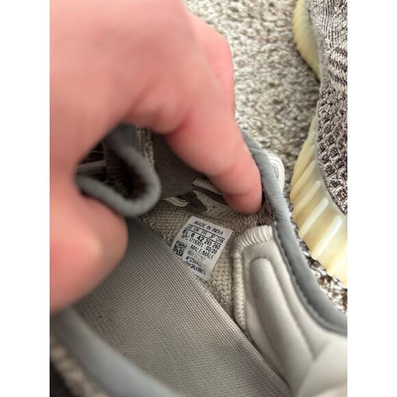 Adidas Yeezy Boost 350 V2 Zyon Sneakers Men’s Size 8.5 Gray Brown Knit - Picture 8 of 8